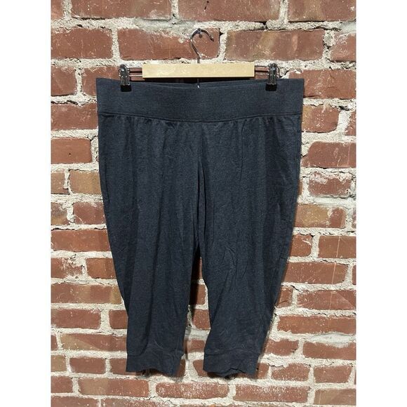 Under Armour Womens Gray Cropped Pull On Sweat Pants Size XL - Picture 1 of 3